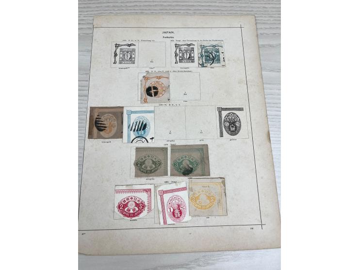 including Shanghai, Chefoo, Chungking, Chinkiang, Kewkiang. Mostly Shanghai LPO stamps. Large quantity. Please view.